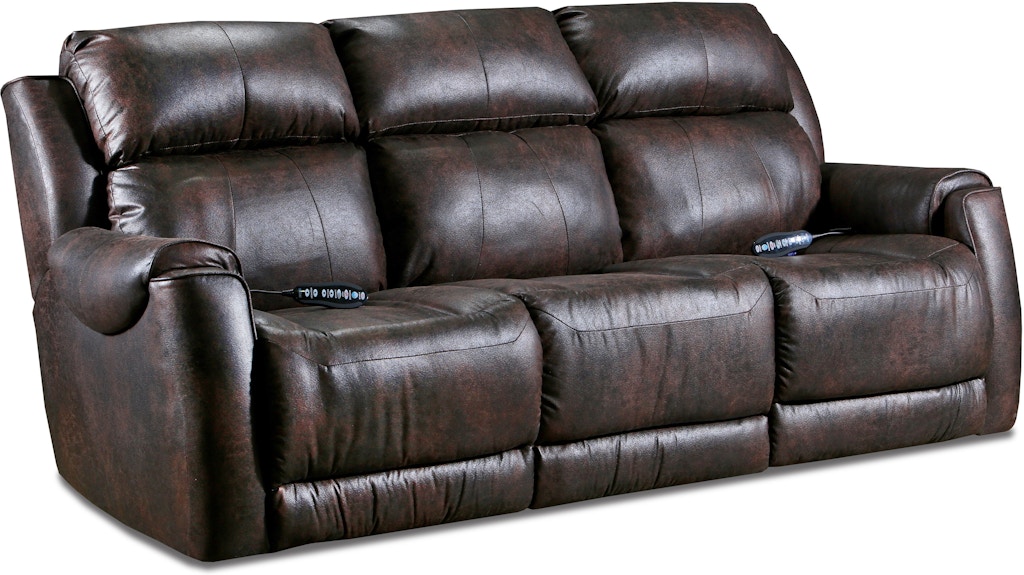southern motion socozi leather sofa